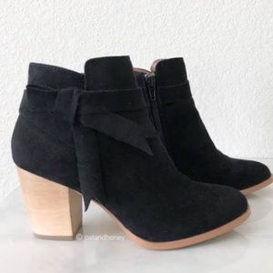 Free People Vegan Black Booties